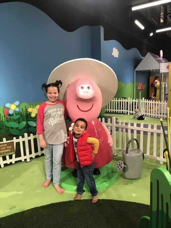 Peppa Pig World Of Play Now Open In Grapevine Mills Mall My Crazy Savings Peppa Pig World Peppa Pig Rebecca Rabbit
