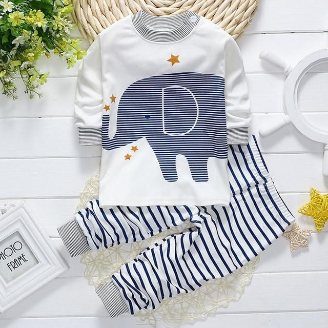 2Pcs Bébé Filles T-shirt rayé Tops Noir Short Set Kids Casual Outfits 2Pcs Bébé Filles T-shirt rayé Tops Noir Short Set Kids Casual Outfits