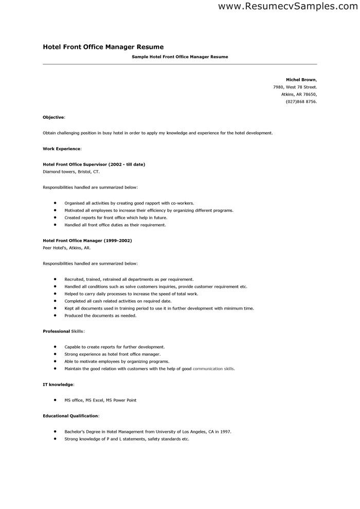 chauffeur resumes