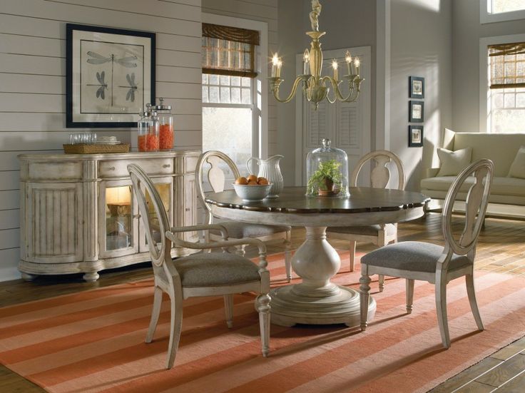 Exquisite Round Kitchen Table Sets With Marble Surface Classic Cream Dining Set Room Round Dining Table Sets, Chandelier Over Round Dining Table Set