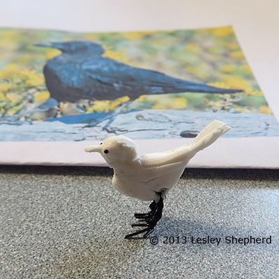 Download Sculpt Miniature Crows or Ravens for Model Scenes | Crows ravens, Clay animals, Crow