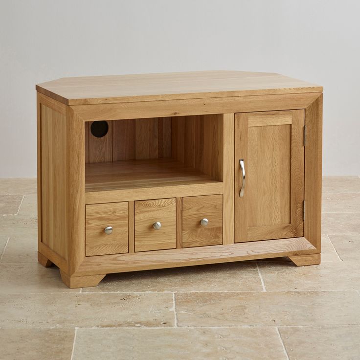 Best 25 Oak Corner Tv Stand Ideas On Pinterest Bevel Natural Solid Oak Corner Tv Cabinet