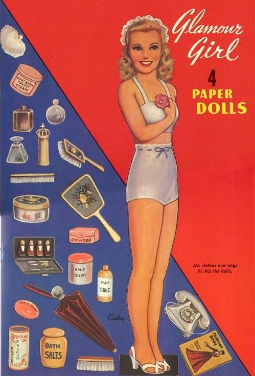 Retro glamour toys mom