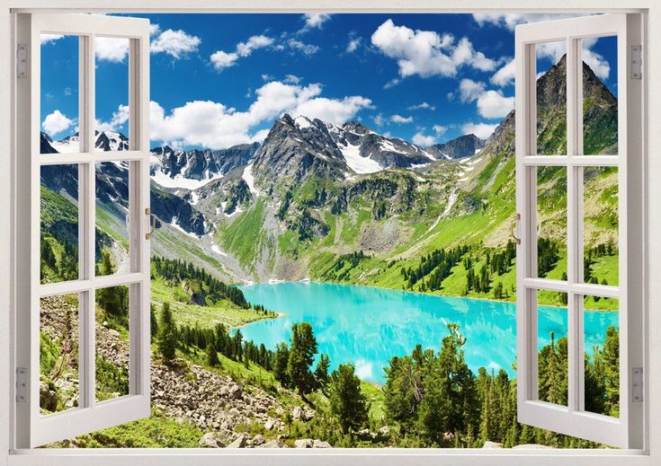 Cabin Sunset 3D Window View Decal WALL STICKER Decor Art Mural Scenic View Lake Cabin Sunset 3D Window View Decal WALL STICKER Decor Art Mural Scenic View Lake