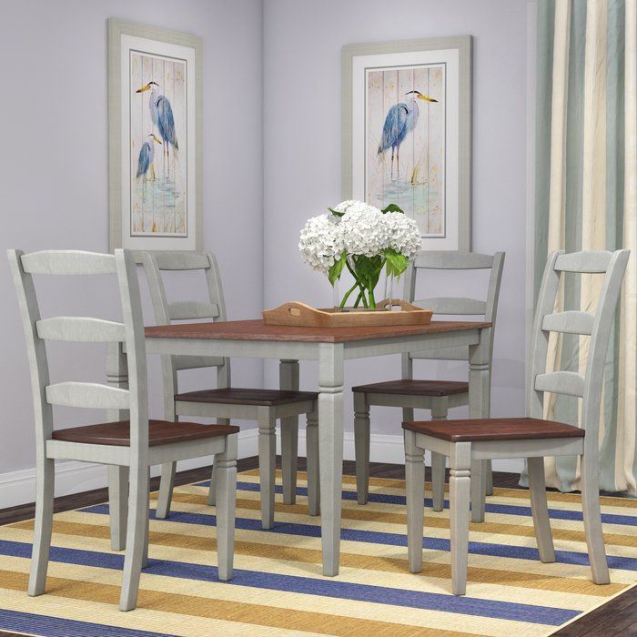 Ayleen 5 Piece Dining Set Modern Dining Room Set 5 Piece Dining Set Dining Room Sets