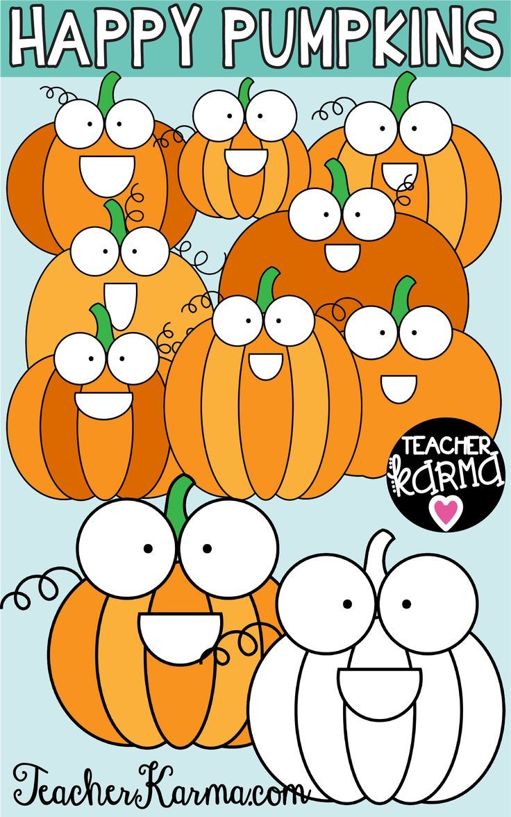 pumpkin clipart fall graphics creative teaching pinterest