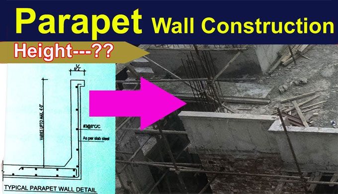 Parapet Walls Types And Uses Parapet Construction Types Wall
