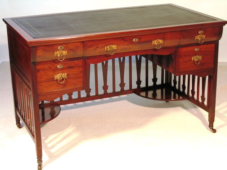 18 Best Antique Desks Images On Pinterest Desk Excellent Antique Arts And Crafts Mahogany Writing Desk By Shapland Petter Of Barnstaple In The