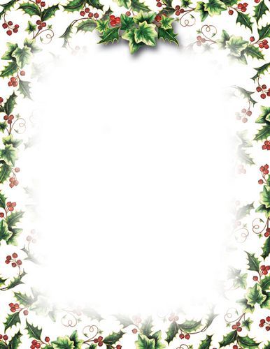 free christmas stationery templates