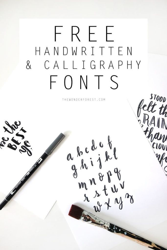 calligraphy font free