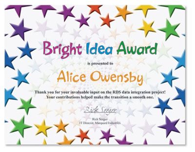 best employee award certificate