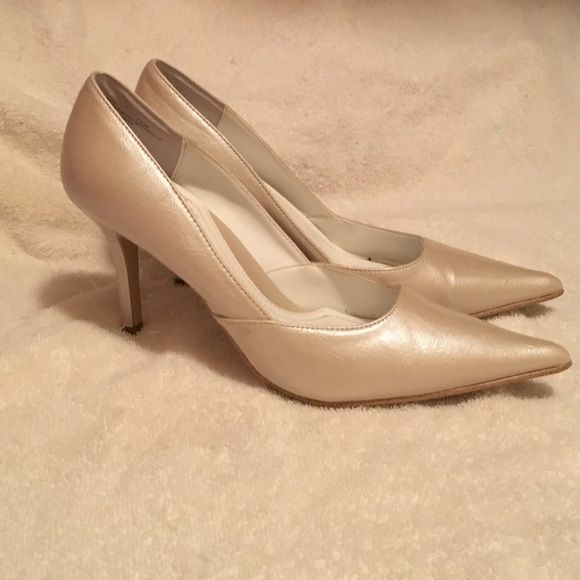 champagne colored heels