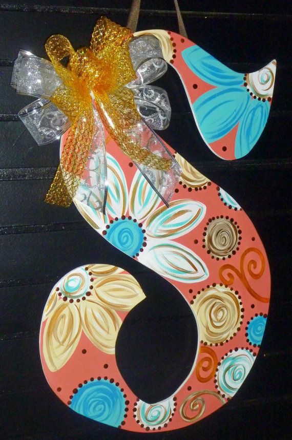 24 best wooden door hangers letters images on pinterest wooden wood letter door hangers