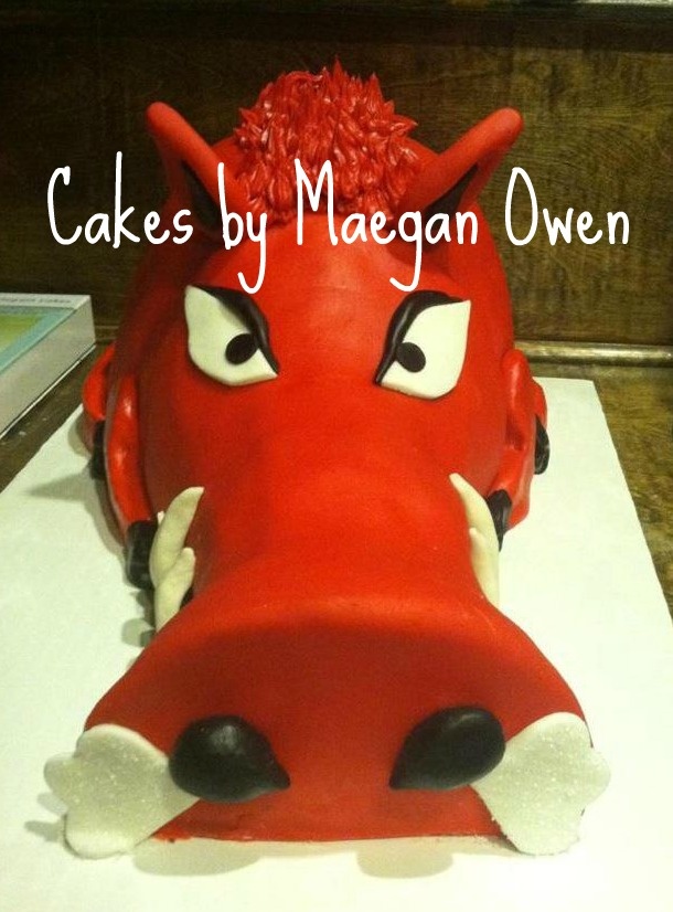 Razorback Wedding Cake Razorback Wedding Cake