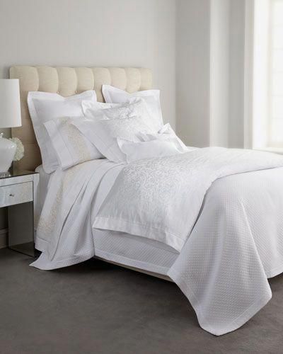 Matouk Marcus Collection Diamond Jacquard Sheet Sets Bedlinens Matouk Marcus Collection Diamond Jacquard Sheet Sets Bedlinens Bed Linens Linen Bedding Top