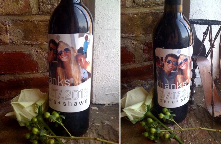 personalized wedding ideas custom wine labels for the reception 1 | Custom wine labels ...