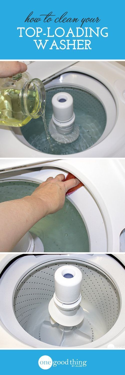 How to Clean a Washing Machine (Front Load or Top Loader) · Jillee