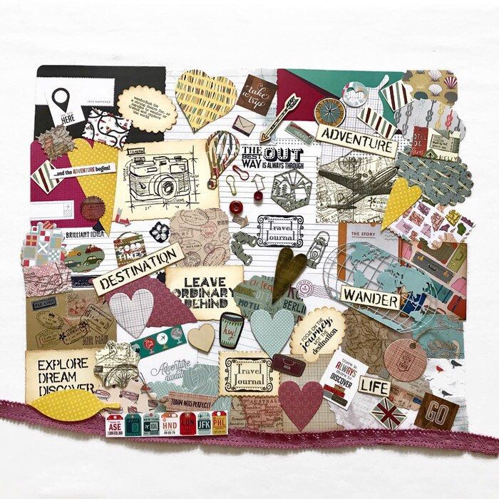 Junk Journal Scrapbook Junk Journal Kit Embellishments Journal Embellishments Junk Journal Embellishments Paper Ephemera Paper Pack