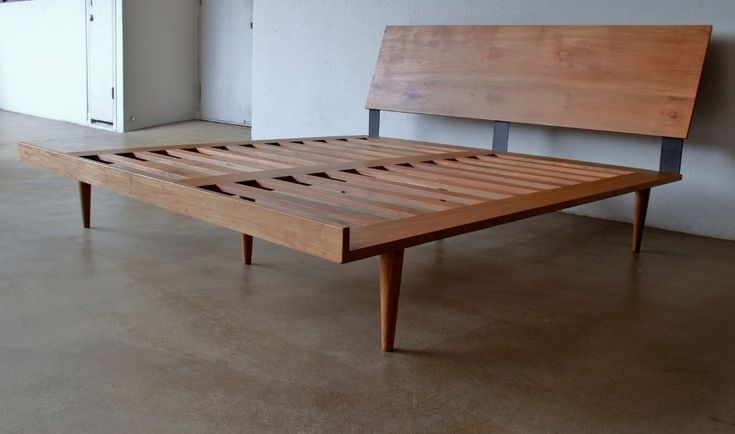 Vintage Mid Century Modern King Bed Frame Facebook Twitter Google Vintage Mid Century Modern King Bed, Mid Century Modern King Bed