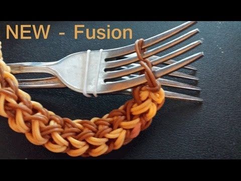 Loom bracelet with fork easy recipes Loom bracelet with fork easy recipes