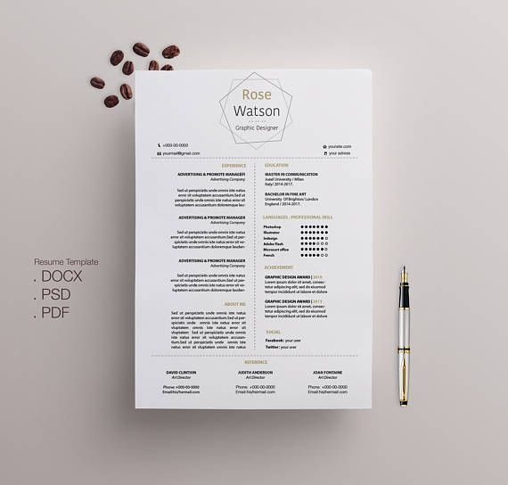 82 best CV template\/ Resume template\/ Letterhead images on - resume template docx 82 best CV template\/ Resume template\/ Letterhead images on - resume template docx