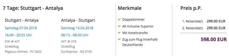 Preis + Hotel = crazy! 1 Woche Türkei im top 5* Hotel ab 299€ mit All Inclusive