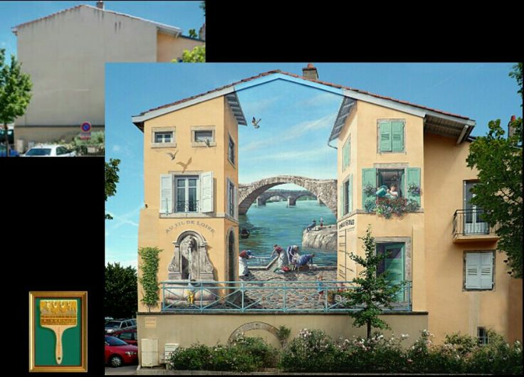 46 best Le Muraliste images on Pinterest Fresco, Patrick ou0027brian - peindre une facade de maison 46 best Le Muraliste images on Pinterest Fresco, Patrick ou0027brian - peindre une facade de maison