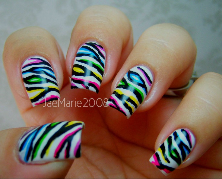 Best 25+ Zebra Print Nails Ideas On Pinterest Zebra Nails, Zebra Double (or effect) Zebra Print Nail Design Tutorial. - Best 25+ Zebra Print Nails Ideas On Pinterest Zebra Nails, Zebra