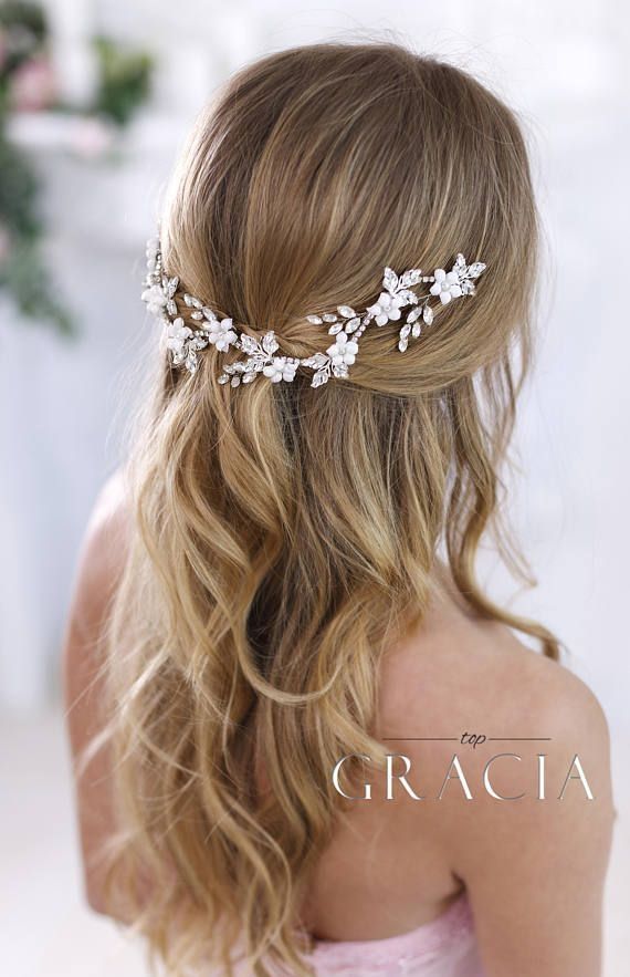 The 80 Most Romantic Wedding Hairstyle Ideas Hochzeit Kopfschmuck Haarreifen Hochzeit Haarschmuck Hochzeit