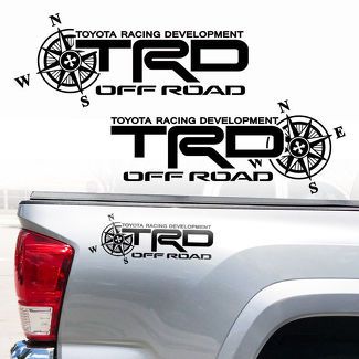 Toyota Tacoma TRD Off Road Decals Stickers Vinyl Tundra 2Pc