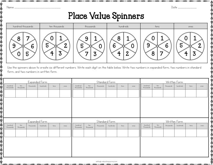 55 best 4th grade place value images on Pinterest Teaching math - decimal place value chart 55 best 4th grade place value images on Pinterest Teaching math - decimal place value chart
