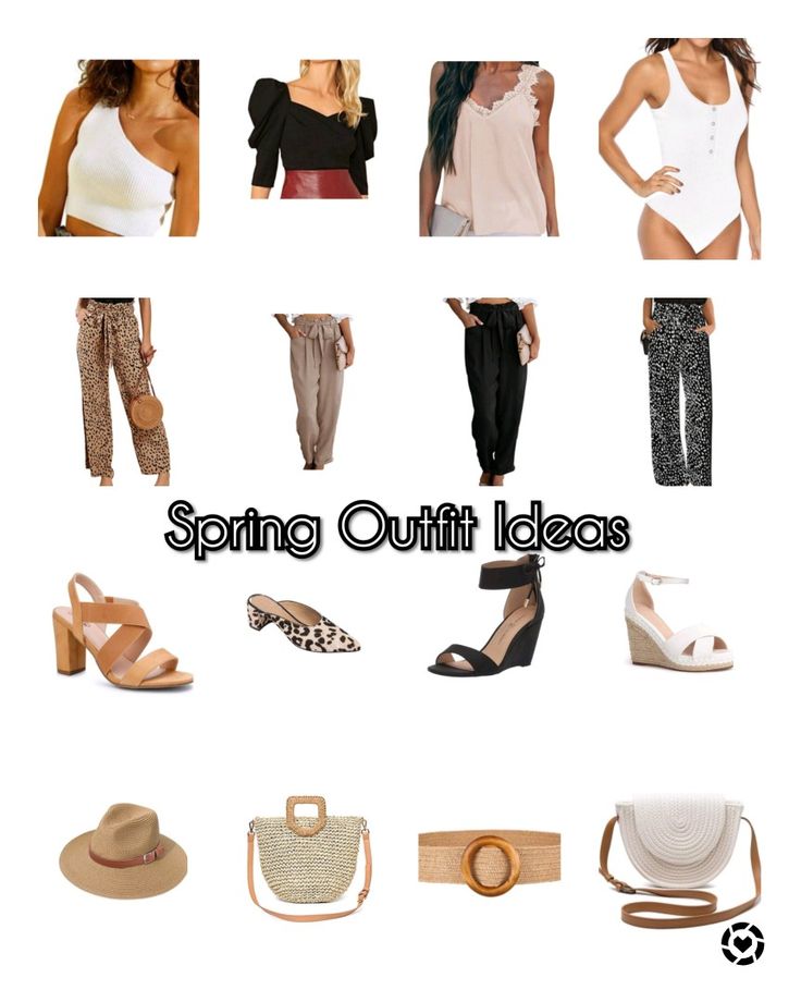 Spring outfit ideas, all super affordable! Shop your screenshot of this