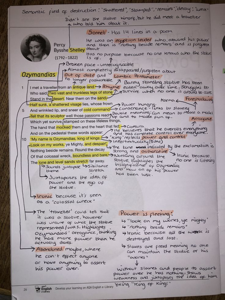 Ozymandias essay