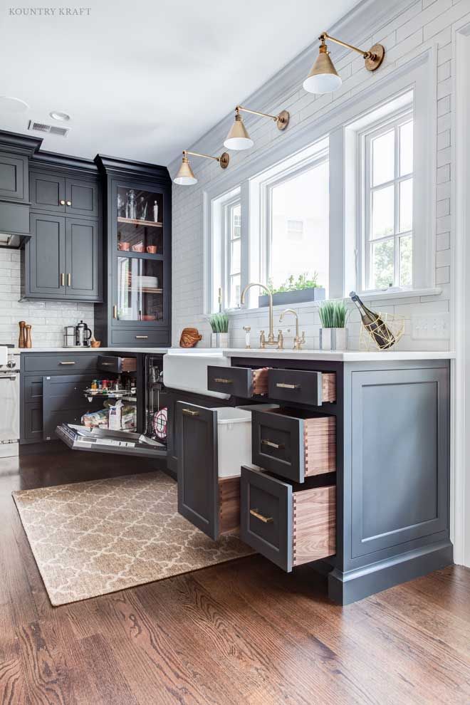 396 best Custom Kitchen Cabinets images on Pinterest