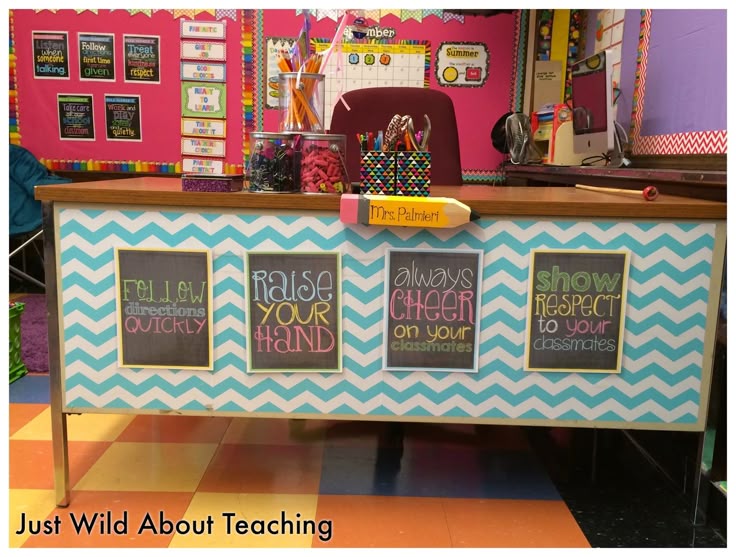 Best 25 Decorate Teacher Desk Ideas On Pinterest Desks Yes I Am Late To The Party Clroom Reveal That Is