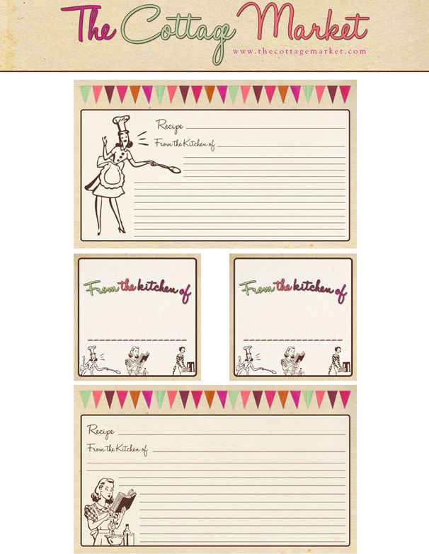 28 best Cookbooks Recipe Cards (Printable) images on Pinterest - recipe card 28 best Cookbooks Recipe Cards (Printable) images on Pinterest - recipe card