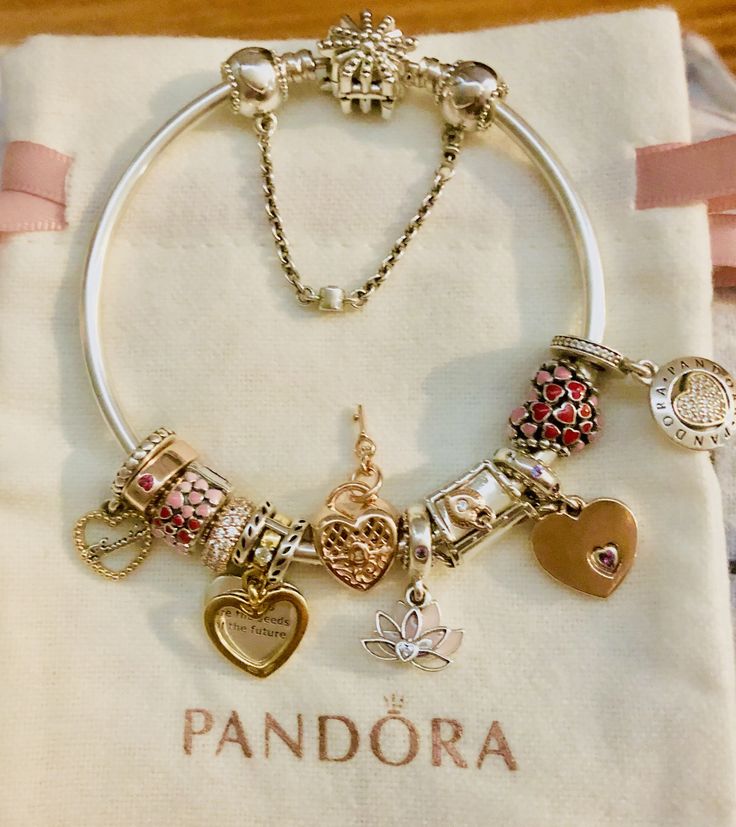 A Circle Off Love đź’— Pandora bracelet designs, Pandora