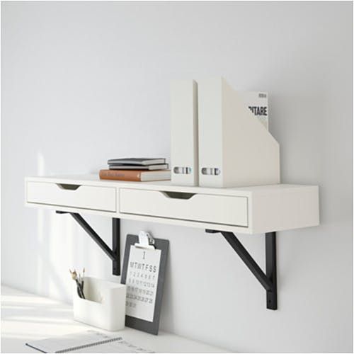 The 25 Best Wall Mounted Desk Ikea Ideas On Pinterest Small E House The 10 Best Wall Mounted Floating Desks