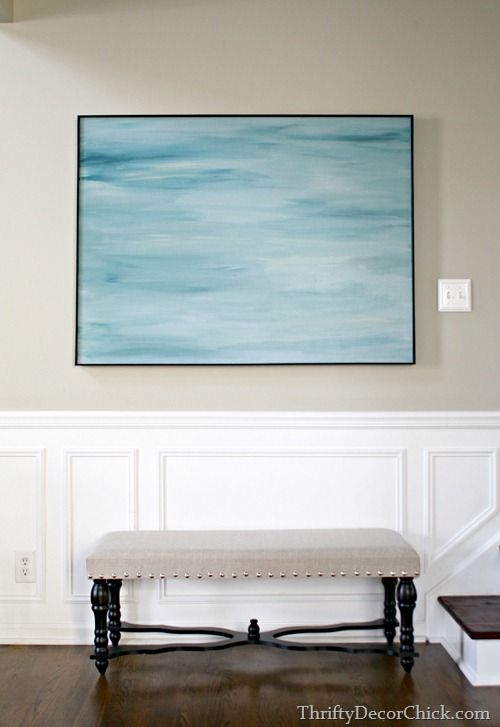 how to frame a canvas painting at home home painting