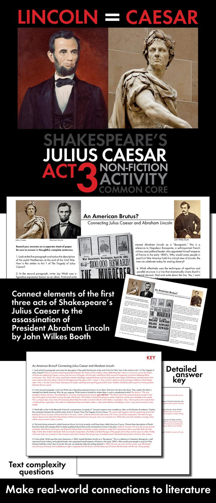 compare julius caesar and abraham lincoln Compare julius caesar with one of the following assassinated leaders: yitzhak rabin abraham lincoln malcolm x czar nicholas ii of russia use the order calculator below and get started. compare julius caesar and abraham lincoln Compare julius caesar with one of the following assassinated leaders: yitzhak rabin abraham lincoln malcolm x czar nicholas ii of russia use the order calculator below and get started.