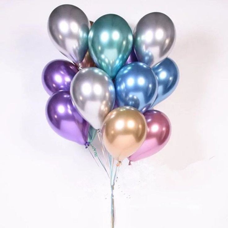 10Pcs 12" Metallic Balloons Bouquet Pearl Ballon Wedding Birthday Party Supplies 10Pcs 12" Metallic Balloons Bouquet Pearl Ballon Wedding Birthday Party Supplies