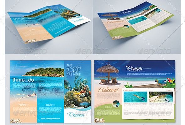 travel pamphlet design