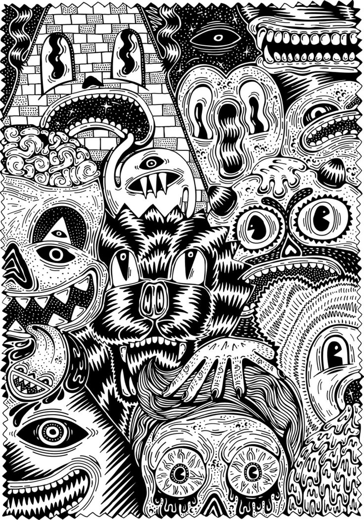 free coloring page warning scary coloring perfect for halloween but yes adults can color it too - Online Coloring Pages For Adults free coloring page warning scary coloring perfect for halloween but yes adults can color it too - Online Coloring Pages For Adults