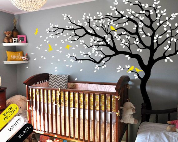 Large Tree Wall Decal Baby Nursery Art Mural Tattoo Decor Large Tree Wall Decal Baby Nursery Art Mural Tattoo Decor Sticker 047 In 2018 S Room