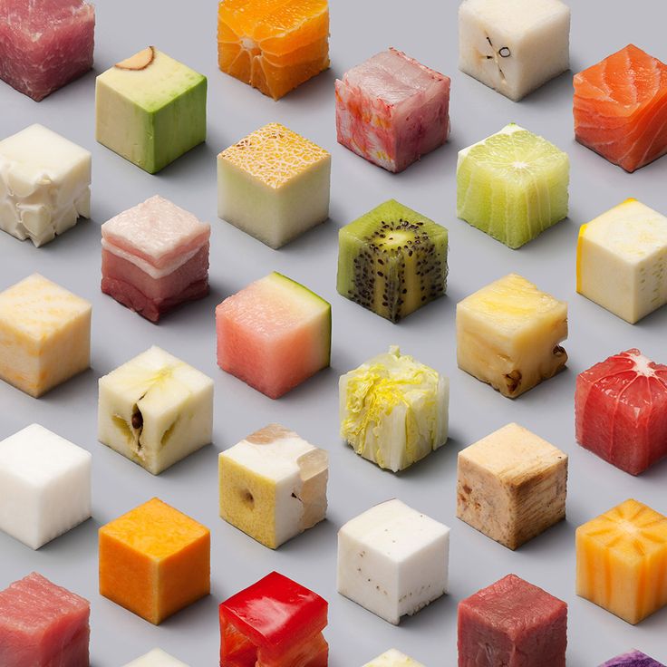 food cubes dutch newspaper de volkskrant teamed up with design studio lernert sander to create a miraculous photo of 98 unprocessed foods cut into - Food Design Ideas food cubes dutch newspaper de volkskrant teamed up with design studio lernert sander to create a miraculous photo of 98 unprocessed foods cut into - Food Design Ideas