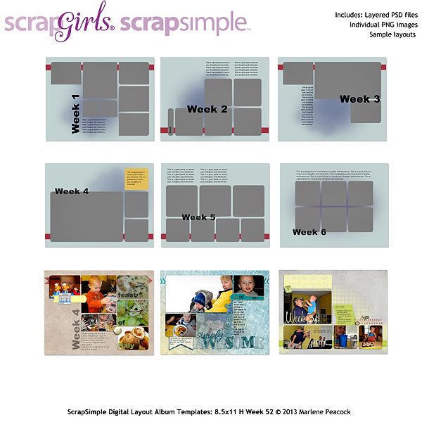 8 5 x 11 scrapbook album