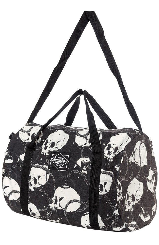 Liquorbrand Skull And Chains Duffle Bag Never Enough Bags In 2018 Liquorbrand Skull And Chains Duffle Bag Never Enough Bags In 2018 Pinterest Purses Handbags