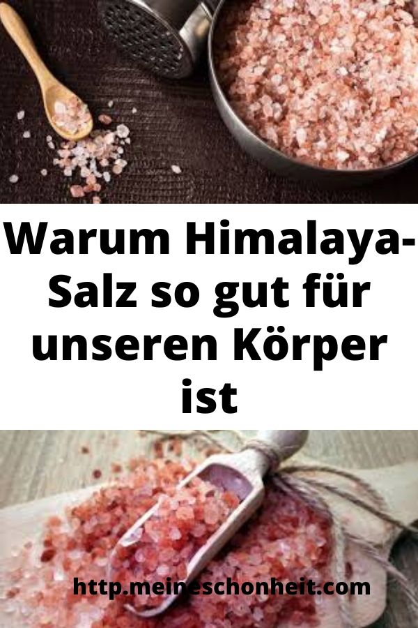 Wie man Himalaya-Salz nimmt, um Gewicht zu verlieren