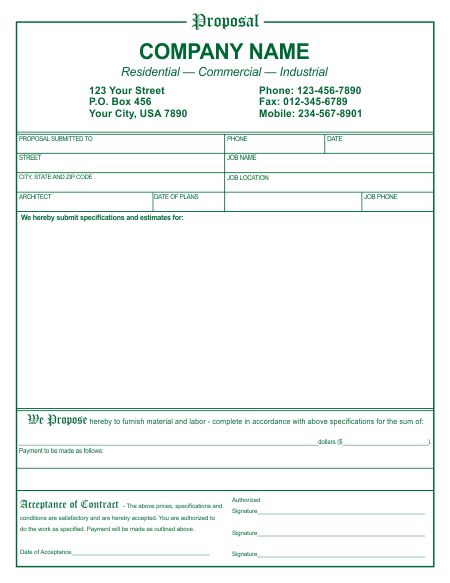 proposal template free business proposal template free business proposal template word