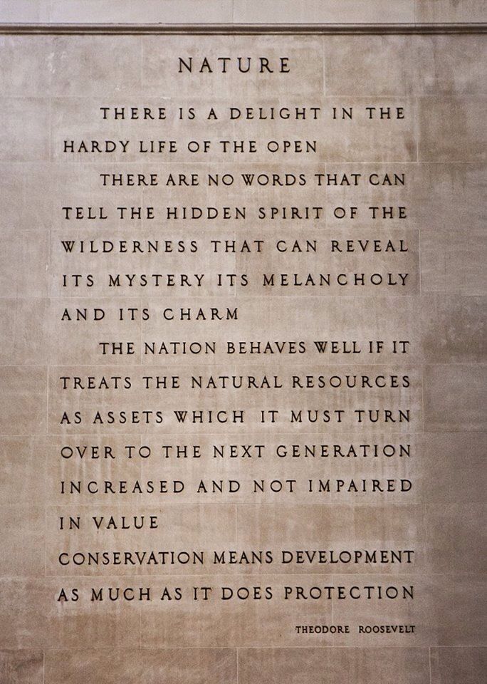 Teddy Roosevelt Quote Museum Of Natural History Teddy Roosevelt Quote Museum Of Natural History